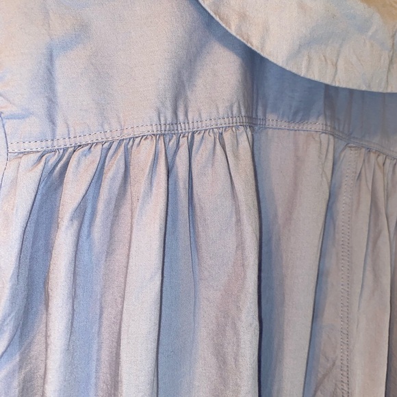 NWT Urban Outfitters Preppy Babydoll Mini Frock Dress with Peter Pan Collar - Picture 10 of 13